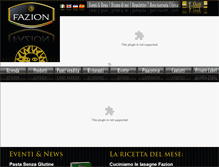 Tablet Screenshot of fazion.com